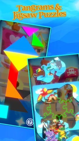 Captura 1: Aventura del pirata rompecabezas