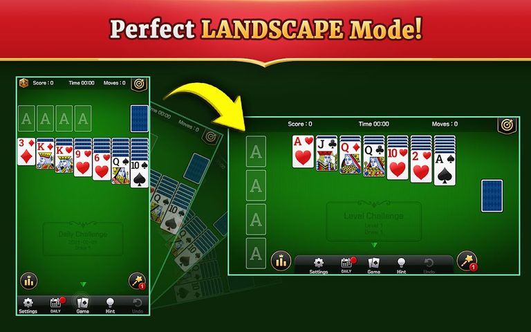 Скриншот 22: Классическая игра в пасьянс