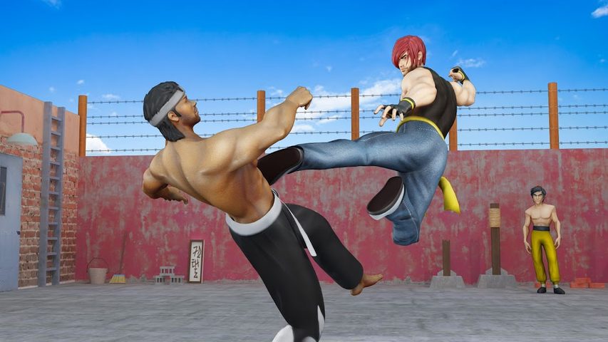 Captura 3: Combate de karate por equipos