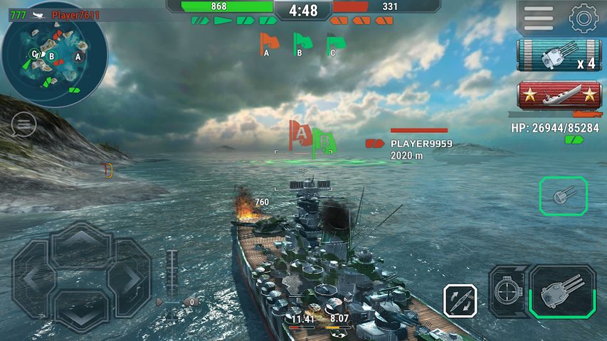 Captura 1: Universo de Guerra Naval