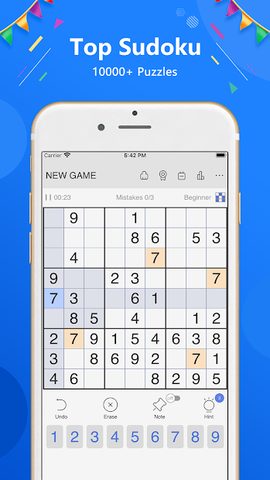 Screenshot 1: Sudoku - classic sudoku puzzle