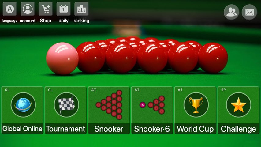 Screenshot 1: snooker offline online billiards game