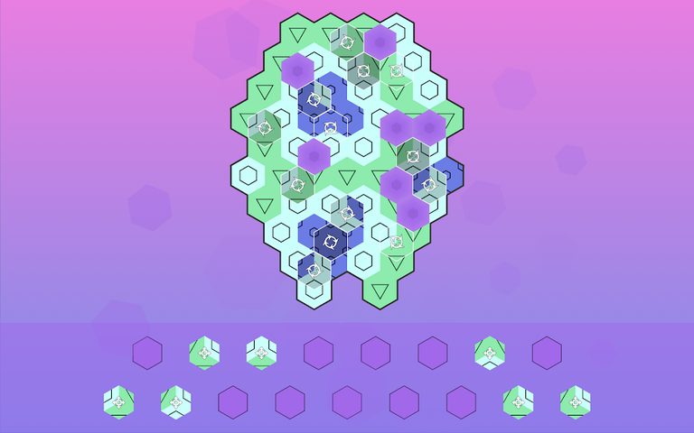 Screenshot 23: Aurora Hex - Pattern Puzzles