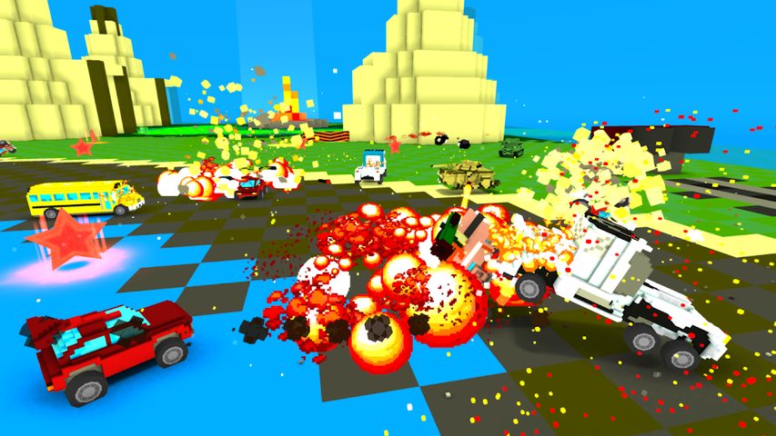 Screenshot 10: Blocky Demolition Derby 2