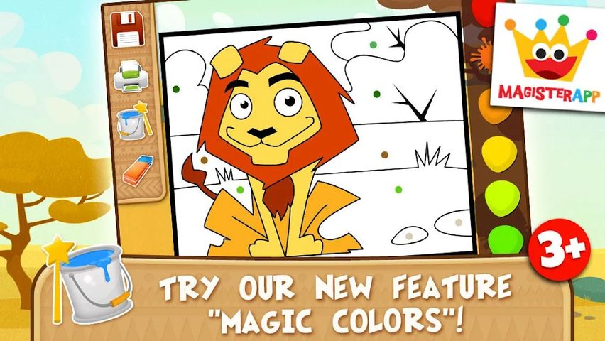 Captura 7: Juegos de Animales Africanos para Niños