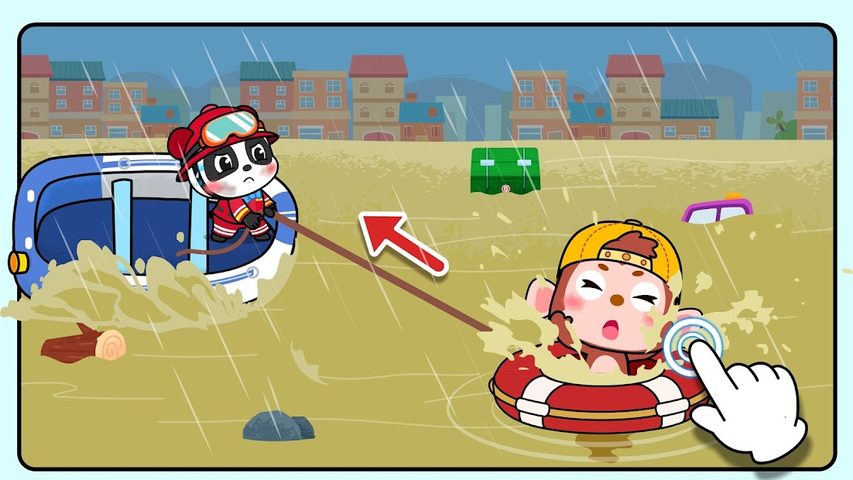 Screenshot 8: Baby Panda's Fire Safety