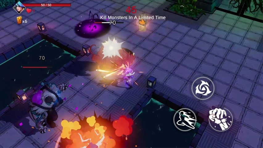 Screenshot 1: Game of Gods: Roguelike Games