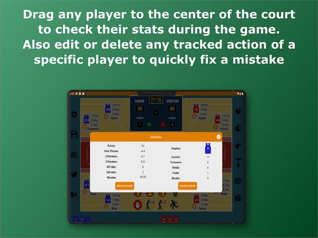 Screenshot 14: Basketball Stats Assistant