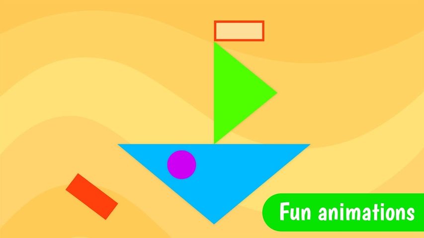 Screenshot 4: Learn Shapes with Dave and Ava
