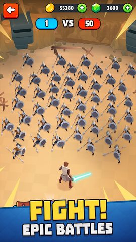 Screenshot 1: Battle Simulator: Warfare