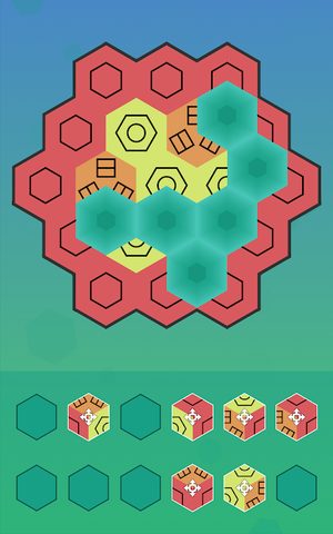 Screenshot 10: Aurora Hex - Pattern Puzzles