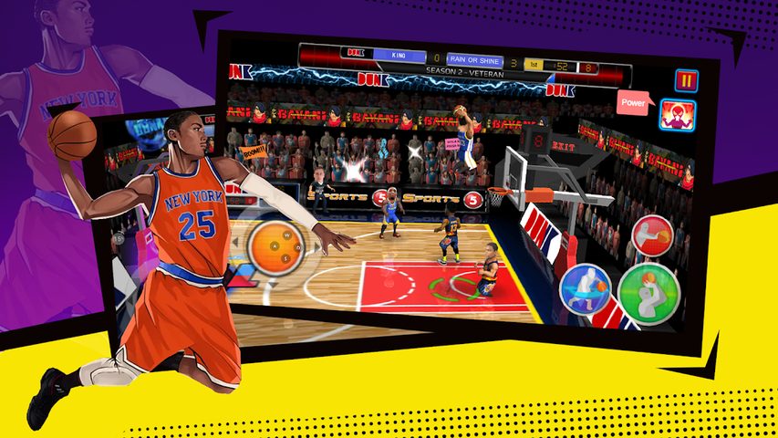 Screenshot 6: 2 VS 2 Basketball Sports