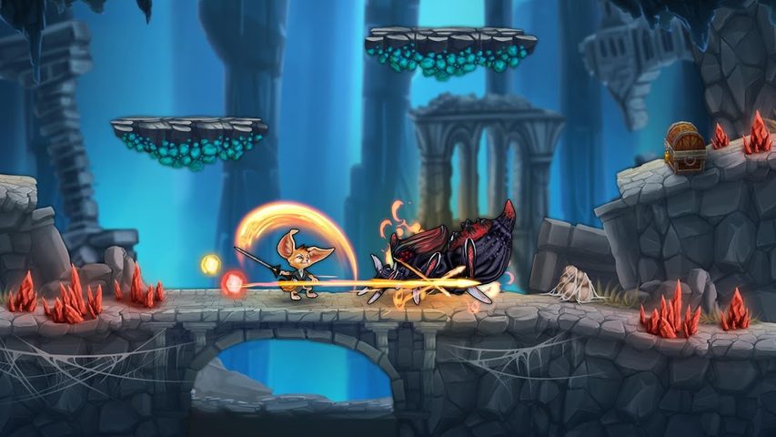 Screenshot 5: Fin Ancient Mystery platformer
