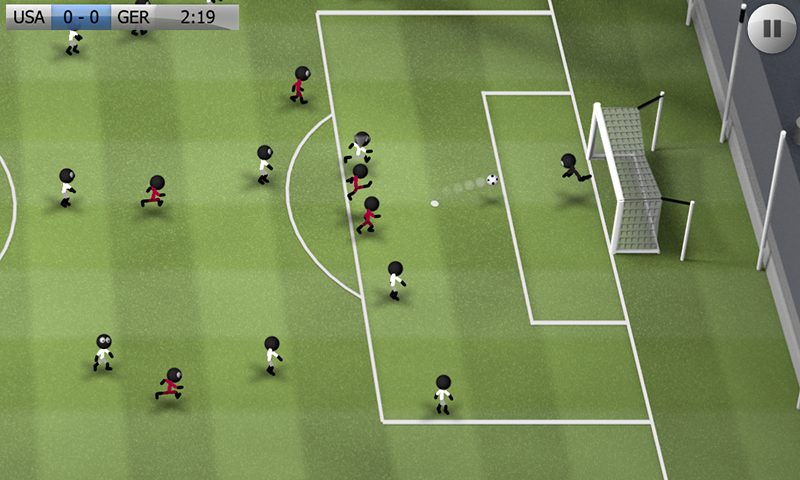 Screenshot 1: Stickman Soccer - Classic