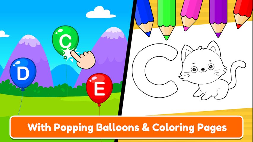 Screenshot 17: ABC Tracing & Phonics for Preschoolers & Kids Game