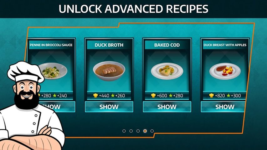 Captura 4: Simulador de Cocina Móvil