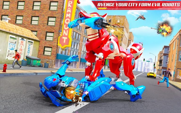 Captura 16: Zorro Salvaje: Robot Moto Transformable