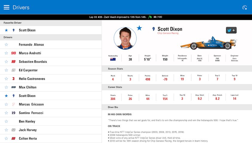 Screenshot 13: INDYCAR