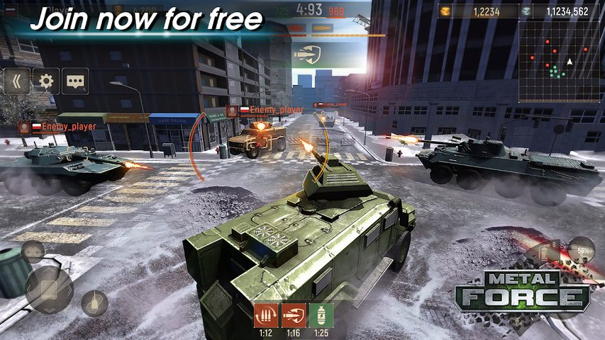 Screenshot 8: Metal Force: Army Tank Games
