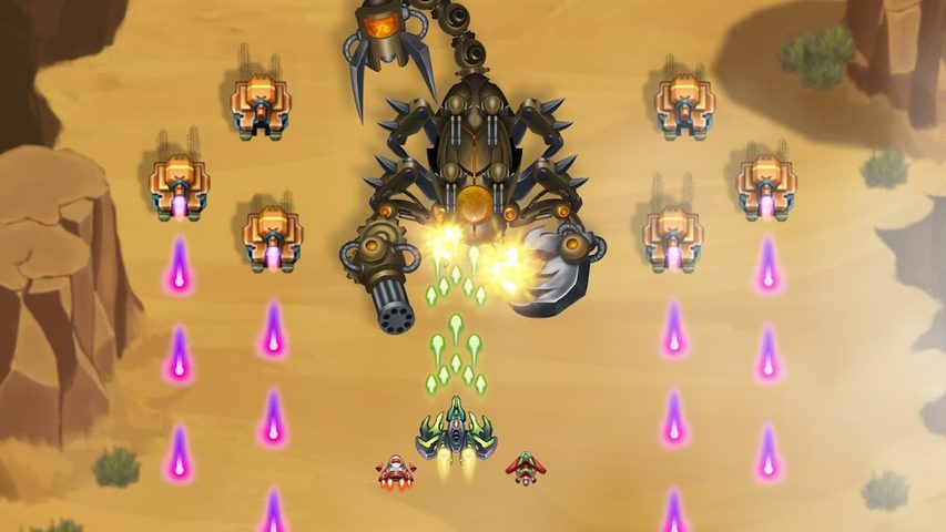 Screenshot 2: Sky Raptor: Space Shooter