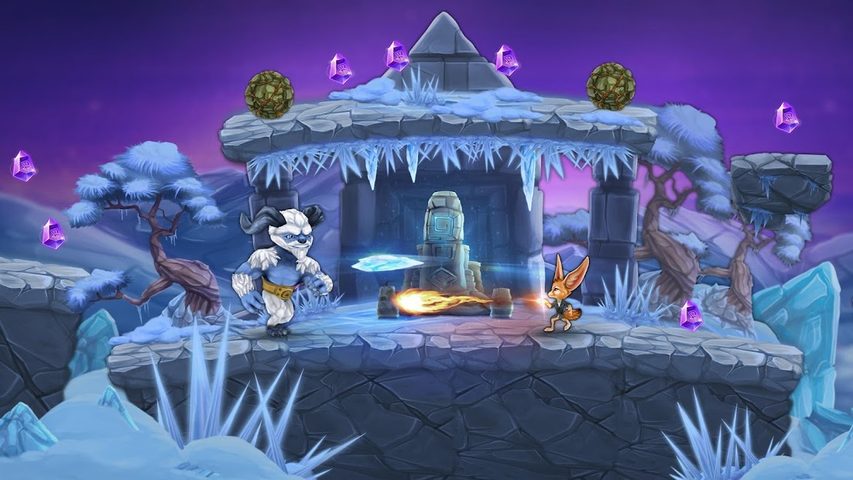 Screenshot 15: Fin Ancient Mystery platformer