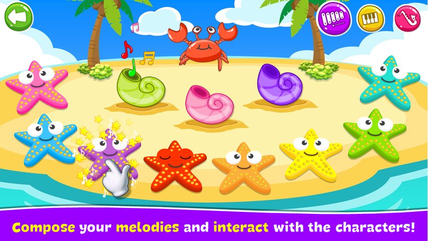 Screenshot 2: Musical Game for Kids