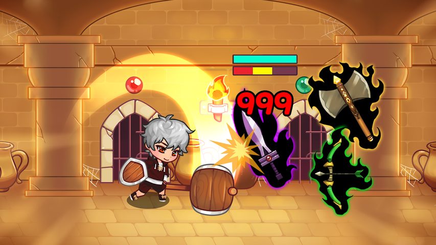Screenshot 2: Hammer Hero - Idle RPG