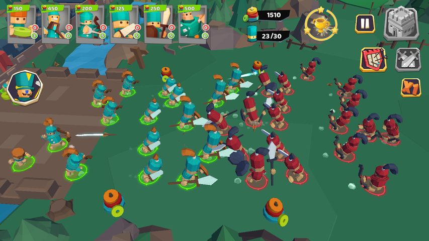 Скриншот 1: Битва Игрушек: Стратегический Симулятор