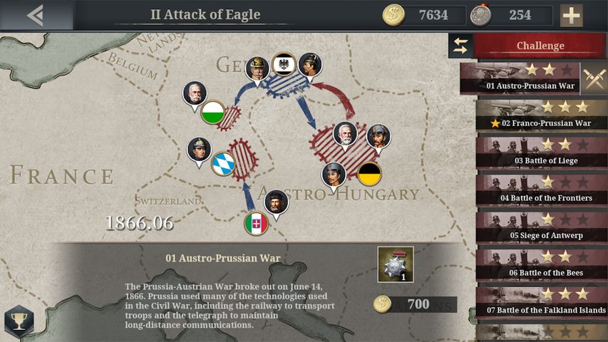 Screenshot 6: European War 6: 1914 - WW1 SLG