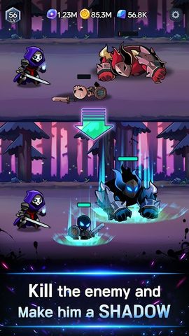 Screenshot 1: Shadow Knights : Idle RPG