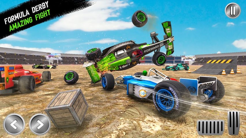 Screenshot 5: Formula Car Demolition Derby 2021: Car Smash Derby