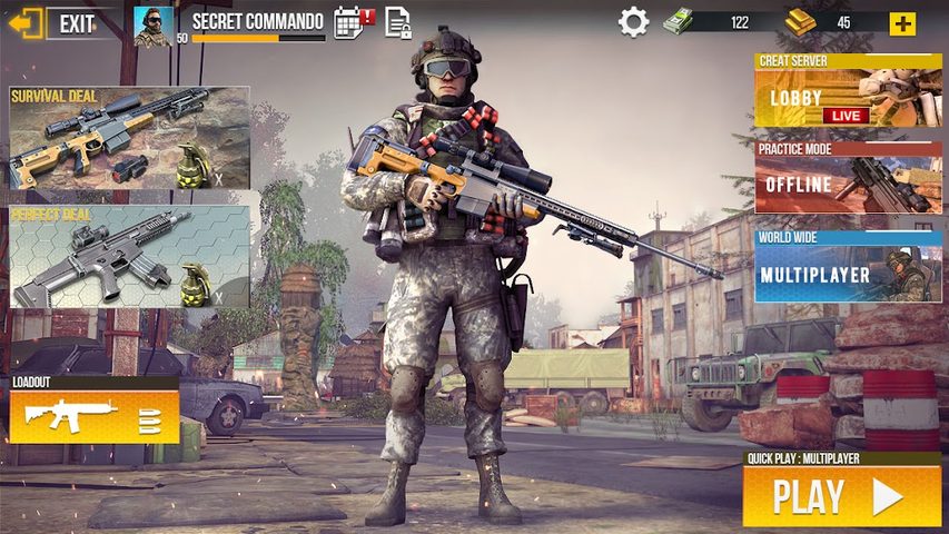 Screenshot 24: FPS Gun Shooting Games offline