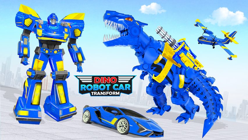 Screenshot 16: Dino Transform Robot Car Game