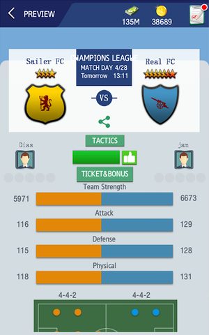 Captura 14: Top Football Manager 2023