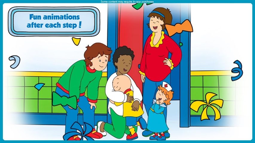 Screenshot 5: Caillou Check Up - Doctor