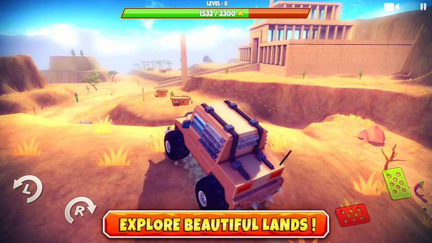 Screenshot 1: Zombie Offroad Safari