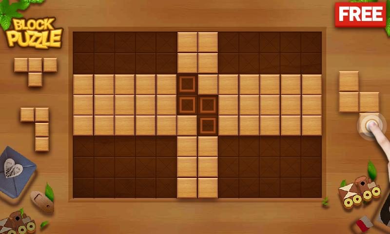 Captura 16: Juego de Puzzle con Bloques de Madera
