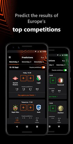 Captura 5: UEFA Gaming: Fantasy y Predicciones