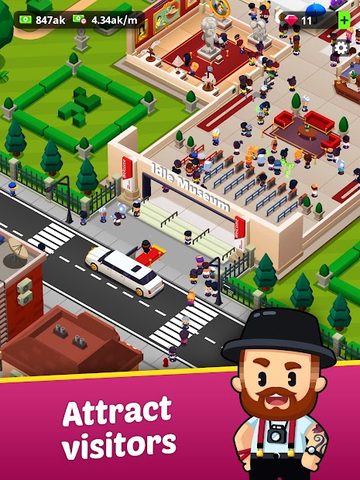 Скриншот 12: Idle Museum Tycoon: Art Empire