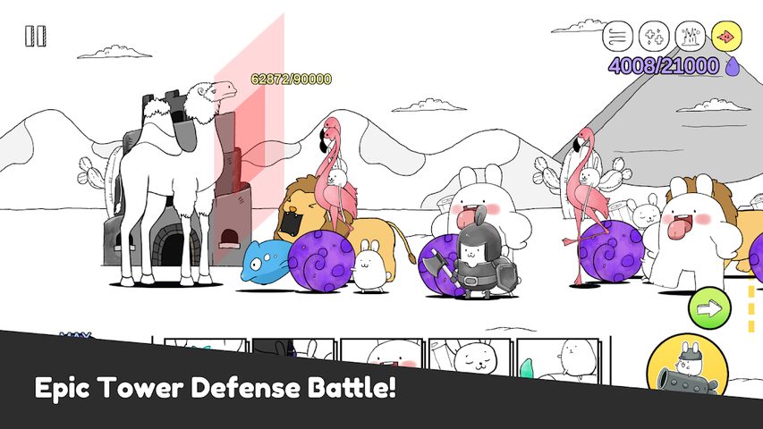 Screenshot 18: Battle! Bunny : Cartoon Tower Defense