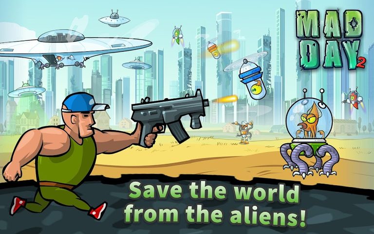 Screenshot 11: Mad Day 2: Shoot the Aliens