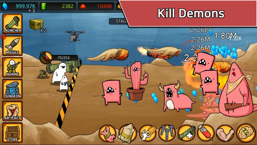 Screenshot 10: Missile Dude RPG : idle shot