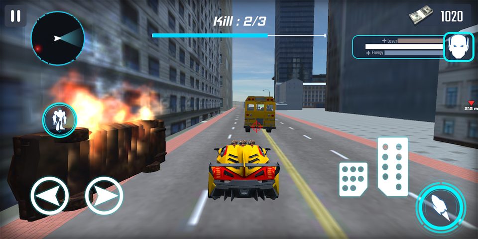 Screenshot 2: Mecha Battle :Robot Car Games