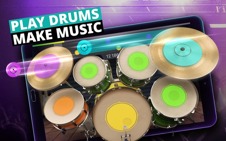 Captura 9: Simulador de juegos musicales de batería