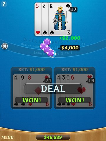 Screenshot 8: Blackjack