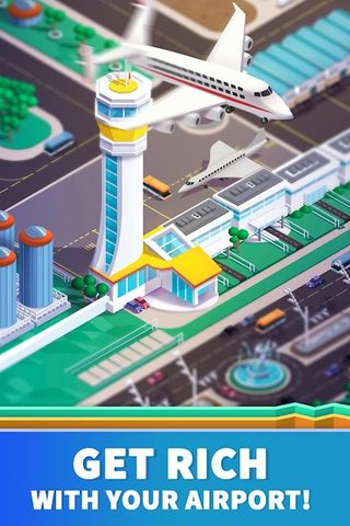 Captura 2: Simulador de negocios de aeropuerto