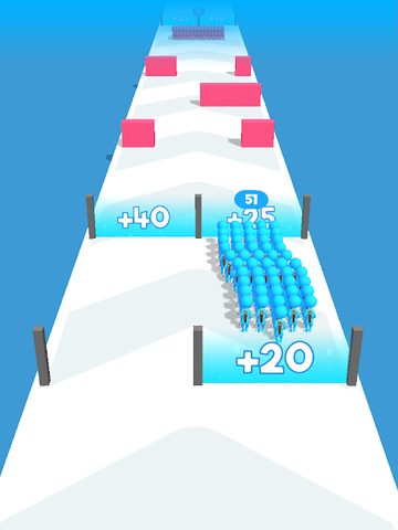 Screenshot 1: Archer Run 3D