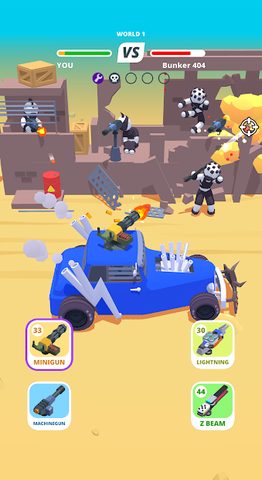 Captura 4: Desert Riders: Batalla de Coches