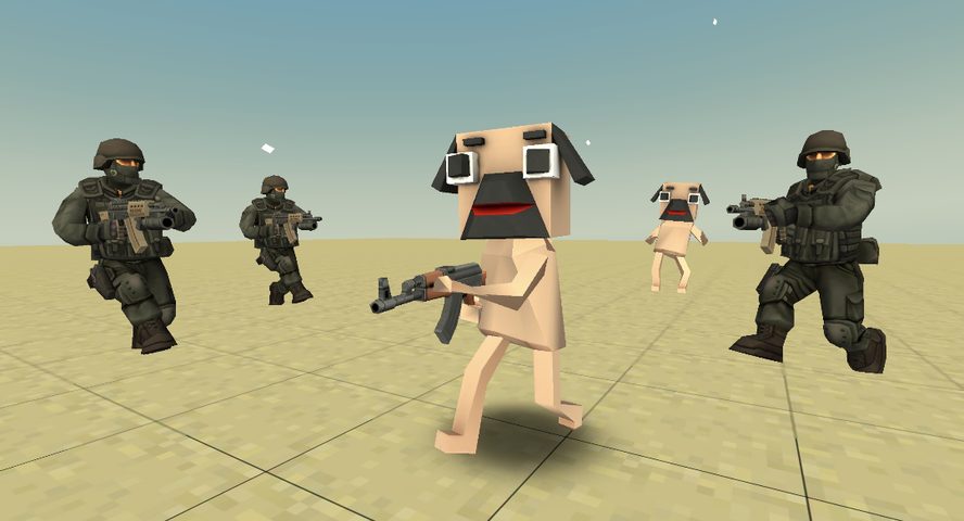 Captura 5: Batalla de perros y gatos