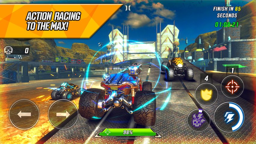 Скриншот 1: RACE: Rocket Arena Car Extreme